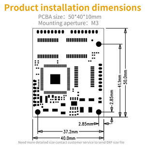 Mini Módulo de conmutador de red Gigabit completo de 3 puertos PH2.0 Interfaz de 8 pings Ethernet Placa base de comunicación One-in-two-out - Product Image 4