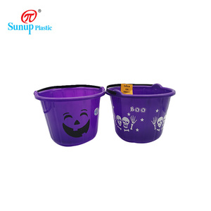 Cubo <span class=keywords><strong>de</strong></span> <span class=keywords><strong>Halloween</strong></span> con forma <span class=keywords><strong>de</strong></span> <span class=keywords><strong>calabaza</strong></span> para dulces, diferentes caras - Product Image 5