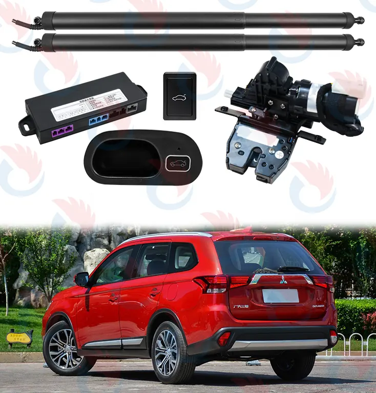 MITSUBISHI Outlander 2015+ปล่อยลําต้นอัตโนมัติรถบรรทุกประตูท้ายลิฟท์ไฟฟ้าประตูท้ายShock Powerไฟฟ้าTailgate Trunkเปิด