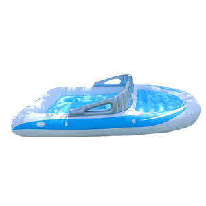 Fábrica en stock engrosada 6 personas PVC isla flotante Multi-Persona inflable <span class=keywords><strong>Barco</strong></span> <span class=keywords><strong>Pirata</strong></span> fiesta de agua yate para <span class=keywords><strong>piscina</strong></span> flotante - Product Image 6