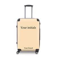 Ensemble de bagages à roulettes transparentes, pièces, personnalisés, à personnaliser soi-même, bagage de voyage