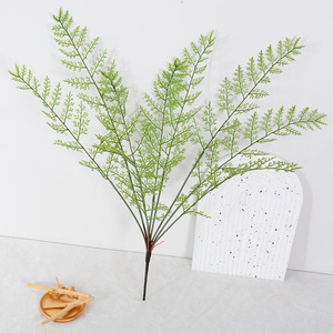 Flower Delight - Bambú Artificial Wenchang de 66 cm, Follaje Verde, Decoración para Bodas y Hogar - Product Image 3