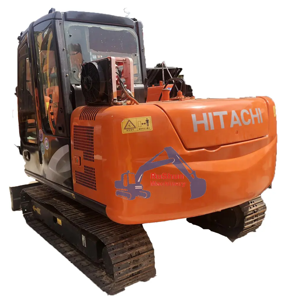 Japan Goede Staat Gebruikte Graafmachine Hitachi Zx60 Mini Digger Tweedehands Graafmachine