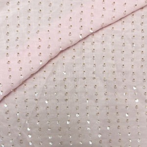 Großhandel Luxuriöser Spitzenstoff mit Ketten-Pailletten, Dentelle <span class=keywords><strong>Perl</strong></span>ée Luxe Tissu, Bestickte Spitze für Hochzeitskleider, Abendkleider und Ballkleider - Product Image 4
