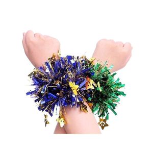 กำไลข้อมือประดับเลื่อมลายเปปไทด์สำหรับเด็ก สีสันสดใส เหมาะสำหรับงานปาร์ตี้ พิธีเปิดงาน เครื่องประดับ 1 แพ็ค 5 แพ็ค 10 แพ็ค 20 แพ็ค 30 แพ็ค - Product Image 2