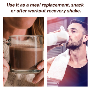 Индивидуальная упаковка веганский протеиновый порошок для контроля веса шоколадный тонкий встряхивающий порошок - Product Image 5