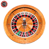 Roues de roulette en bois 32 pour jeu de roulette de casino, roulette à une seule zéro et double zéro, vente directe d'usine