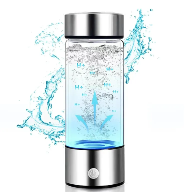 2024 New Hydrogen Water Generator Bottle, Portable Health Boosting Waterionizer Generator with SPE PEM Technology