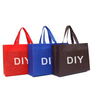 Reusable Non Woven Fabric Women Shopping Bags Heavy Duty Grocery Promotional