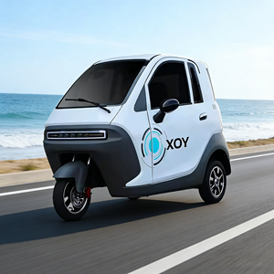 Tricycle électrique <span class=keywords><strong>EEC</strong></span> fabriqué en Chine, double porte, 60V80ah, moteur 1500W, vitesse maximale de 35 km/h, mini scooter électrique pour des déplacements pratiques - Product Image 1