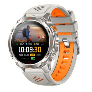 นาฬิกา DF HT37 สำหรับกิจกรรมกลางแจ้ง พร้อมระบบ GPS ติดตามตำแหน่ง พยากรณ์อากาศ ข้อความแจ้งเตือน วัดความสูง วัดความกดอากาศ วัดความสูงแบบบารอมิเตอร์ - Product Image 2