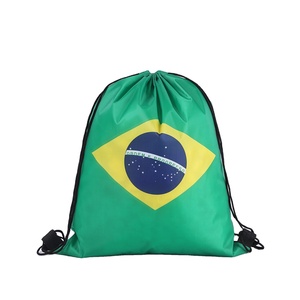 Sacs à dos à cordon en polyester personnalisés de haute qualité avec drapeau du <span class=keywords><strong>Portugal</strong></span> pour hommes, cadeaux promotionnels avec poignée en corde - Product Image 5