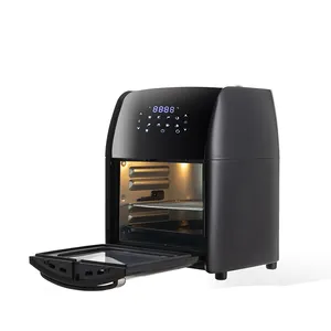 12Liter Big Capacity Air Fryer Oven Ready to Ship With Accessories With Visible Window