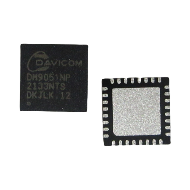 Original DM9051NP Independent SPI to Ethernet Controller IC 10/100Mbps PHY+MAC QFN-32 for IoT & Industrial Control