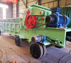 Trituradora de madera casera palet de madera tambor de clavos trituradora de madera con motor diesel - Product Image 4