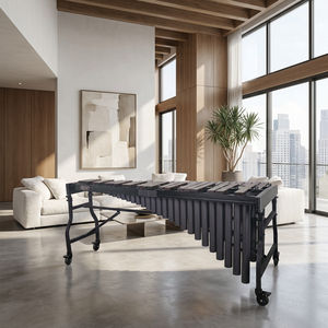 Marimba durable 4,3 octaves A2-C7 avec ensemble de housse de protection professionnelle - Product Image 6