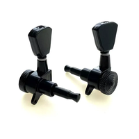 Offre Spéciale noir 3R3L Mécaniques Tuning Pegs Keys Set Accordeurs de verrouillage de guitare pour pièces de guitare électrique