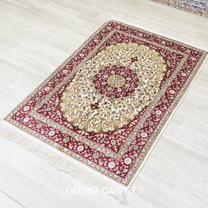 Tapis kazakh de 82x122 cm, style persan en <span class=keywords><strong>vente</strong></span>, style turc, tapis indien en soie, noué à la main - Product Image 3