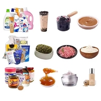 Machine de remplissage semi-automatique pour shampoing, huile de thé, sauce Sriracha, ketchup, confiture, crème pour le visage, miel, détergent, pâte de tomate