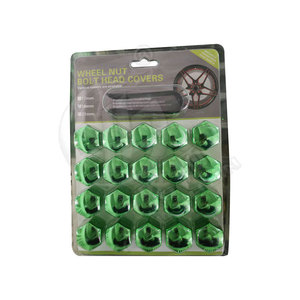 Cache-écrous de volant lisses et colorés 17mm 19mm 21mm – Accessoires universels pour voiture - Product Image 2