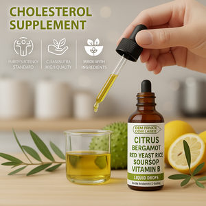 <span class=keywords><strong>Gotas</strong></span> Líquidas de Extracto de Raíz de Maca, Bergamota Cítrica, Arroz de Levadura Roja, Guanábana, Vitamina <span class=keywords><strong>B</strong></span>, Remolacha y L-Arginina para Hombres y Mujeres - Product Image 3