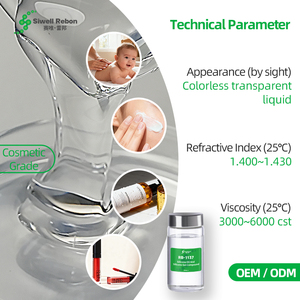 RB-1137 de alto rendimiento para acondicionamiento, compuesto de líquido de silicona de polidimetilsiloxano y dimeticonol - Product Image 2