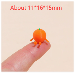 Decorazioni per Torte a Forma di Personaggi di Cartoni Animati, Frutta e Verdura, Piccole Figure Umane 3D Giocattolo, Vendita all'Ingrosso - Product Image 6