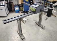 Máquina de Corte CNC de Plasma USB, Pantografo Crossbow 1530 1500 3000, Cortadora de Archivos DXF, Software Nest, Equipo de Corte