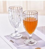 Kaly's Classic 240/300ml loodvrij duurzaam machinegeperst wijnglas hemelsblauw roze diverse patronen glas voor bruiloften en evenementen