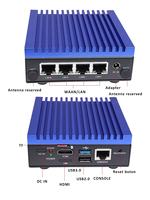 4 Lan RK3568 LPDDR4X Multi-WAN 4K Display ARM Android Mini PC Router Pfsense Firewall Router Mini PC industrial