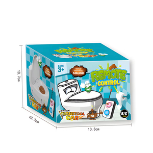 Jouet drôle de course de toilette RC pour enfants avec son véhicule télécommandé facile à utiliser avec une caractéristique unique de forme de <span class=keywords><strong>caca</strong></span> - Product Image 3