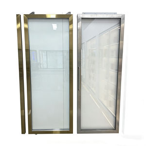 Vitrine Réfrigérée à Double Température avec Porte Vitrée pour Bars, Restaurants, Magasins – Présentoir Réfrigéré pour Garnitures Fraîches, Cornets et Sirops - Product Image 1
