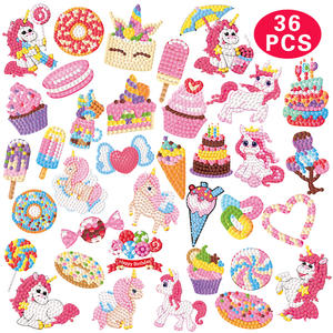 कस्टम फैक्टरी मोज़ेक स्टिकर किट कार्टून पशु हीरा पेंटिंग स्टिकर बच्चों को उपहार - Product Image 2