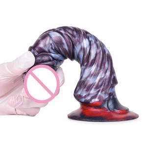 NNSX Dildos Realistas de Dragón, Juguetes Sexuales para Mujeres y Hombres, Tapón Anal de Silicona Suave, Masajeador de Próstata, Dilatador Anal - Product Image 4