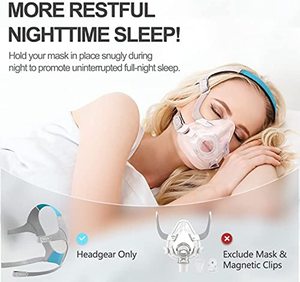 Bandeau de remplacement <span class=keywords><strong>pour</strong></span> <span class=keywords><strong>masque</strong></span> nasal <span class=keywords><strong>Resmed</strong></span> Airfit F20, unisexe, réglable, <span class=keywords><strong>pour</strong></span> l'<span class=keywords><strong>apnée</strong></span> <span class=keywords><strong>du</strong></span> <span class=keywords><strong>sommeil</strong></span> - Product Image 6