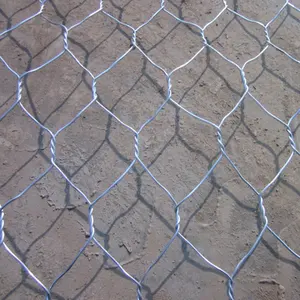 2x1x1m Galfan vente en gros fil hexagonal tissé Gabion panier prix