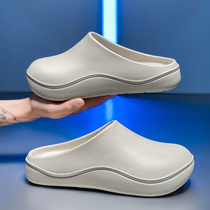 Sandalias de EVA Beige para Mujer, Suaves y Cómodas, Punta Abierta, para Uso Interior y Exterior en Verano - Product Image 3