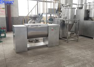 Homogénéisateur à spirale horizontal en U 200L pour poudres, granulés et pâtes cosmétiques, mélangeur d'épices, machine à mélanger les engrais - Product Image 4