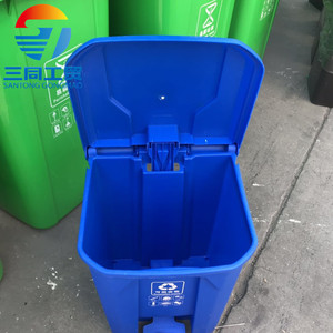 ถังขยะแบบเหยียบ Santong Gongmao ขนาด 50L 80L แบบหนาพิเศษ พร้อมถังด้านใน สำหรับใช้ในโรงเรียน สำนักงาน ภายในและภายนอกอาคาร - Product Image 2