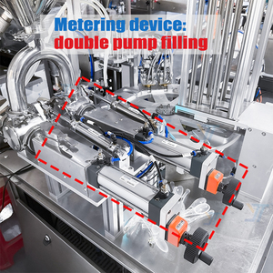 Máquina Automática Universal <span class=keywords><strong>de</strong></span> Tamaño Pequeño para Llenar y Sellar con Cuchara <span class=keywords><strong>de</strong></span> Miel, Máquina <span class=keywords><strong>de</strong></span> Llenado y Sellado <span class=keywords><strong>de</strong></span> Líquidos en Vasos - Product Image 6