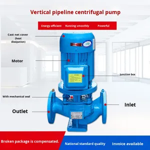 Pompe de circulation d'eau chaude/froide industrielle haute pression Irg 380V pour chaudière - Product Image 4