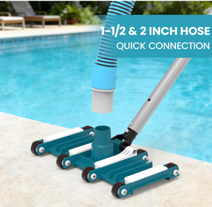 Blove - Palo Giratorio de 14 Pulgadas con Cabezal de Plástico Resistente para Limpieza de Piscinas - Product Image 2