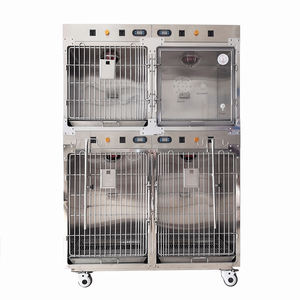 Cages et Niches pour Animaux de Compagnie, Incubateur Canin de Soins Intensifs, Cages à Oxygène Vétérinaires à 4 Portes, Chambre de Soins Intensifs pour Hôpital Vétérinaire - Product Image 3