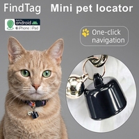 Mini traceur GPS pour animaux de compagnie, anti-perte, clôture électronique, longue autonomie, batterie remplaçable pour chat, chien, pigeon, accessoires pour animaux de compagnie