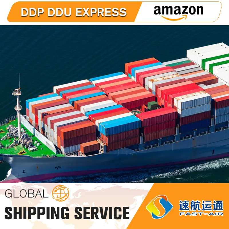 DDP, морская доставка, экспедитор из Китая в Великобританию, США, Amazon, FBA от двери до двери
