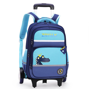 New Kid Trolley School <b>Backpack</b> Wheeled Bag for Children Trolley Schoolbag <b>Rolling</b> <b>Backpacks</b> - Product Image 2