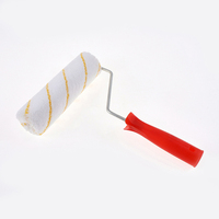 Poignée de sangle durable rouleau rentable et pinceau à motifs pinceau de peinture portable motif peinture décoration murale rouleau