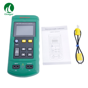 Medidor de <span class=keywords><strong>calibrador</strong></span> de simulador de termopar <span class=keywords><strong>profesional</strong></span> MASTECH MS7220 - Product Image 4