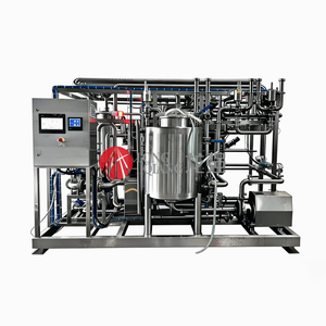 Pasteurisateur à plaques de petite taille 1000L/H, machine de pasteurisation du lait, pasteurisateur automatique HTST - Product Image 3
