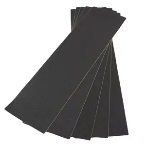 Shenzhen Factory Direct Supply Black Customized Design PVC 9" X 33" Stickers Skateboard Grip Tape
